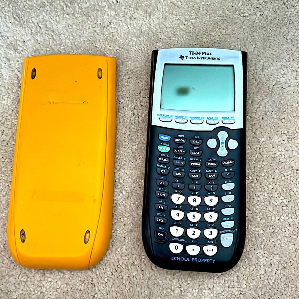 It’s a calculator used in upper level highschool and college mathematical course